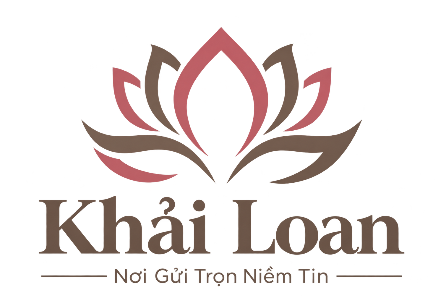 Logo Trà Sen Tây Hồ Khải Loan